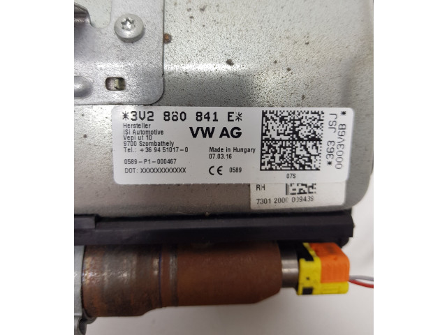 Подушка безопасности для колен 3V2880841E Skoda Superb B8 (3V)