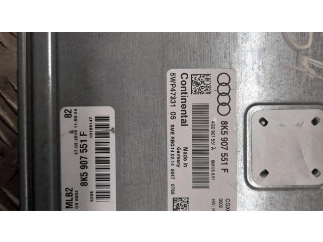 Řídící jednotka 8K5907551F Audi A4 S4 B8 8K 2014