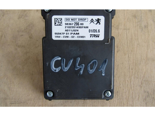 Pojistková skříňka Камера ветрового стекла 9836729680 Peugeot 208 2016