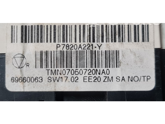 Блок управления климат-контролем 69657032, 69667301 Mitsubishi Colt