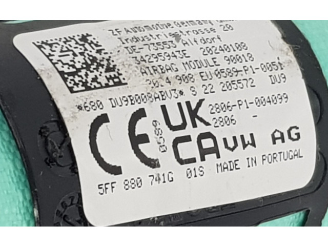 Боковая подушка безопасности 5FF880741G, 5FF880741G   Cupra Formentor