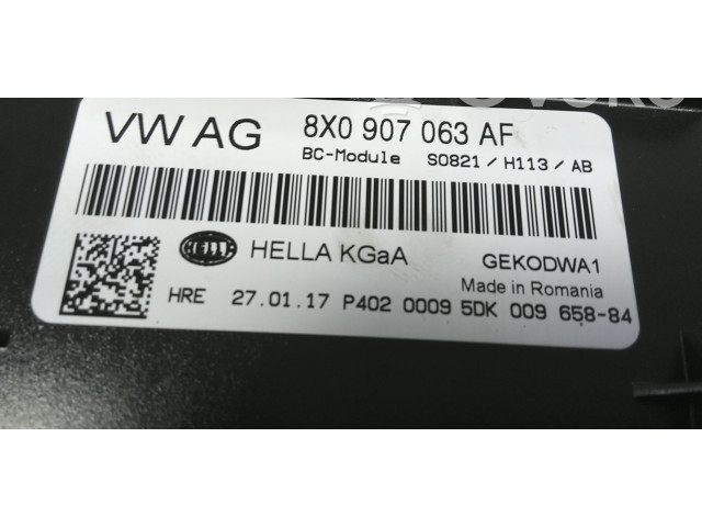 Модуль управления BSM 8X0907063AF, 8X0907063AA Audi Q3 8U