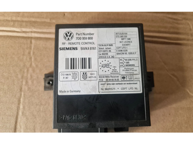 Блок комфорта 7D0959800 Volkswagen Transporter - Caravelle T4