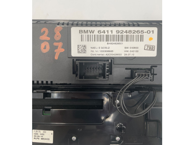 Блок управления климат-контролем 9248265, 1000638665 BMW X3 F25