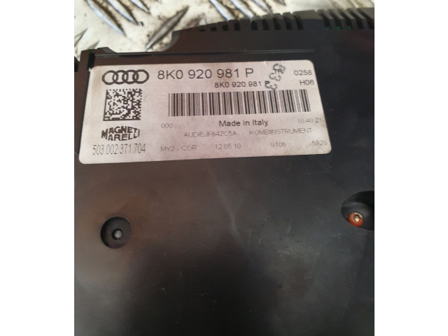 Панель приборов 4G8920981E Audi A4 S4 B8 8K