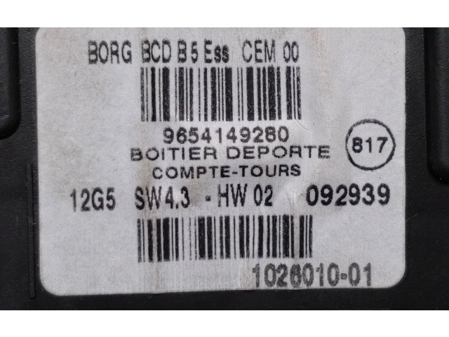 Дисплей 9654149280 Citroen C4 I