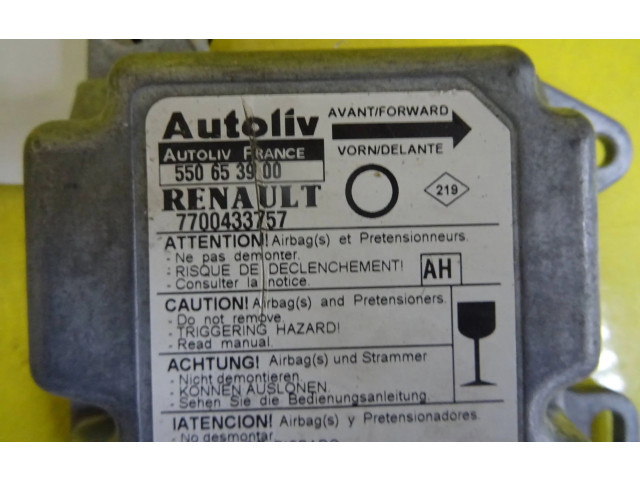 Блок подушек безопасности 7700433757, 550653900 Renault Twingo I