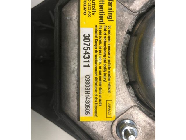 Подушка безопасности водителя 8665914, 30754311   Volvo V70
