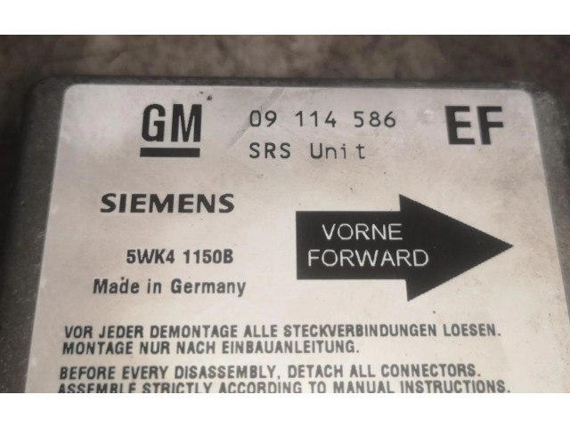 Блок подушек безопасности SLV09114586   Opel Tigra A