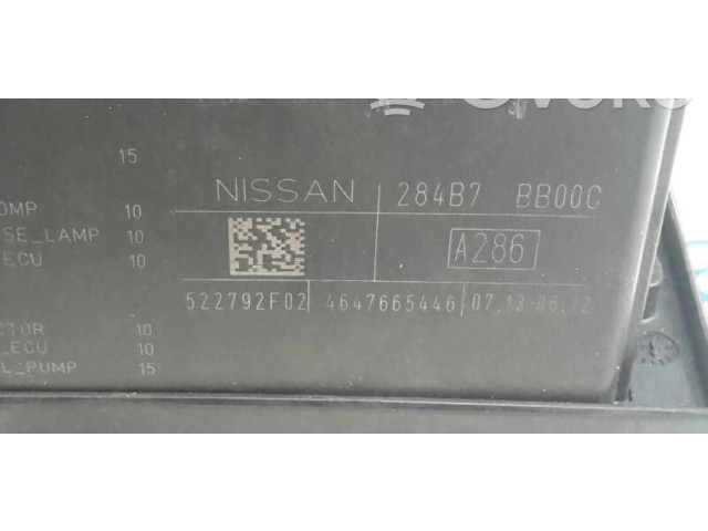 Pojistková skříňka Řídící jednotka BSM 284B7BB00C Nissan Qashqai 2012