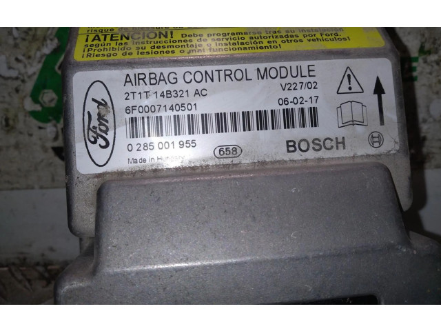 Блок подушек безопасности 0285001955, CENTRALITAAIRBAG Ford Transit - Tourneo Connect