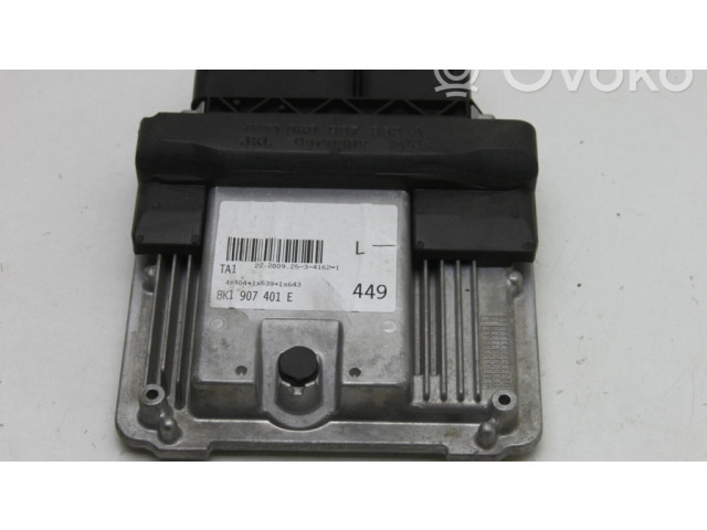 Блок управления двигателя 8K1907401E   Audi A4 S4 B8 8K