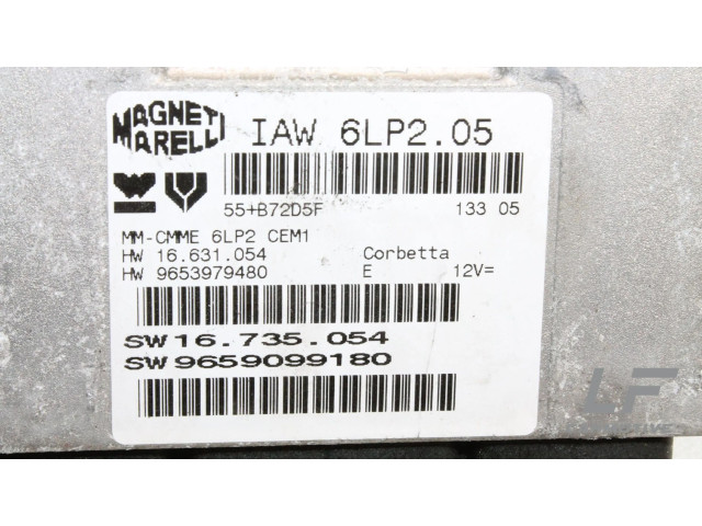 Блок управления двигателя HW9653979480 Citroen C3 Aircross