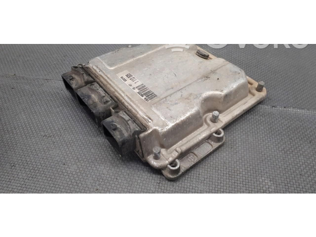Блок управления двигателем Блок управления 9642014880 Peugeot 306