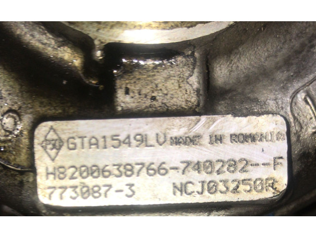 Turbodmychadlo Турбина H8200638766, H8200638766 Nissan Qashqai+2