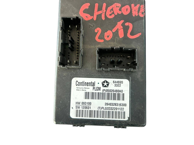 Блок комфорта PLG0332201122, 2840328316300 Jeep Grand Cherokee