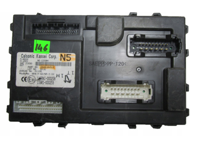 Pojistková skříňka Řídící jednotka BSM 284B1BV91E Nissan Juke I F15 2010