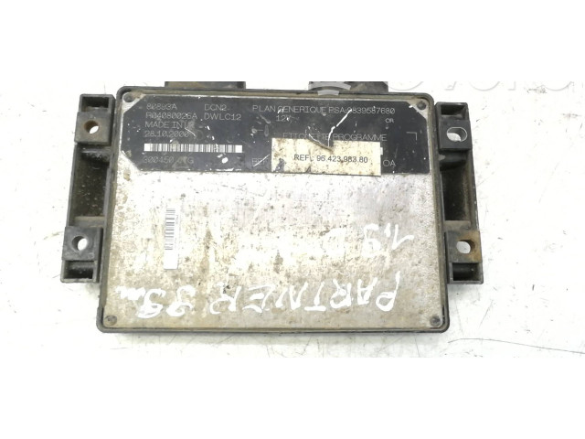 Řídící jednotka 9839587680, 9642398380   Citroen Berlingo 1997