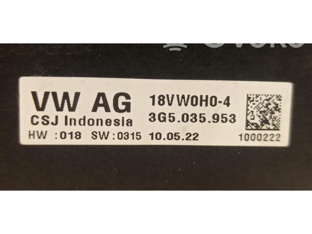 Блок управления 3G5035953 Skoda Kodiaq