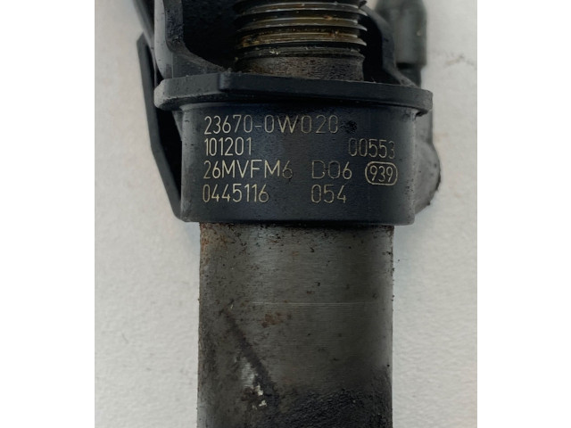 Vstřikovač 236700W020, 101201 Toyota Corolla E140 E150