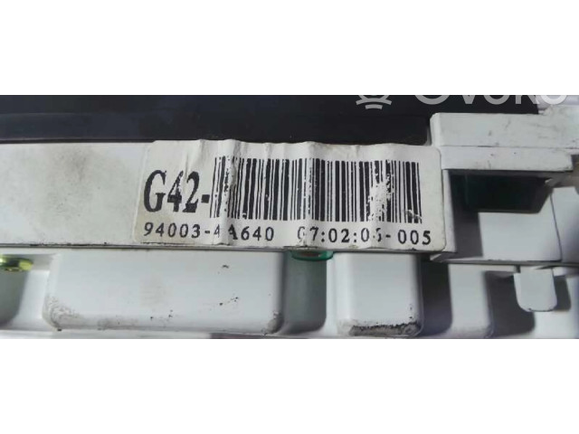 Панель приборов 940034A640 Hyundai H-1, Starex, Satellite