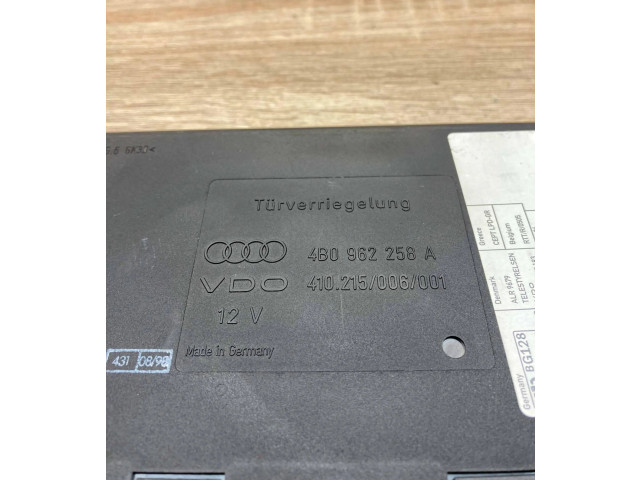 Блок комфорта 4B0962258A, 410215006 Audi A6 S6 C5 4B