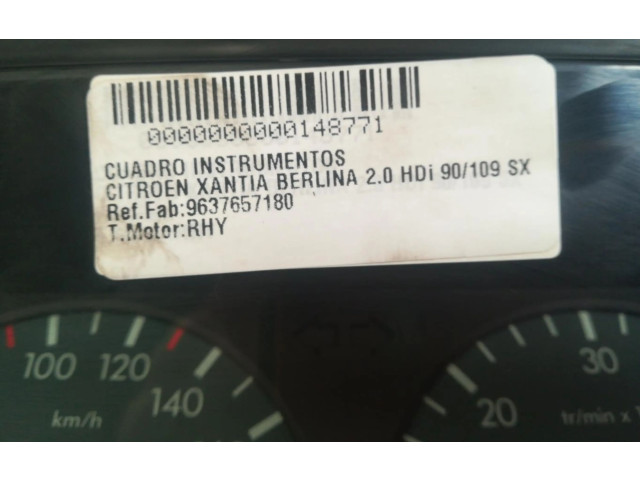 Přístrojová deska Citroen Berlingo 9637657180