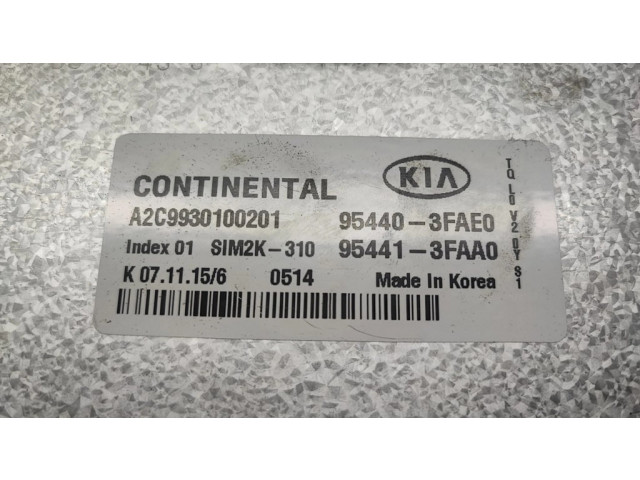 Блок управления коробкой передач 954403FAE0, 954413FAA0   KIA Sportage