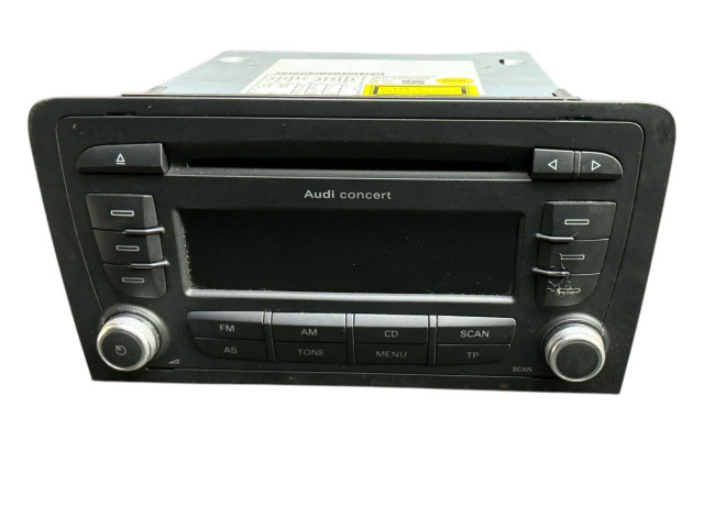 Радио/ проигрыватель CD/DVD / навигация 8P0035186S, 7649276380   Audi A3 S3 A3 Sportback 8P   для двигателя BKC