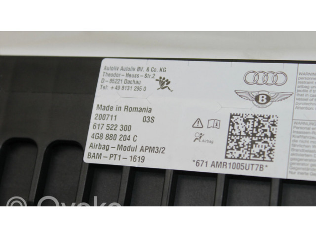 Подушка безопасности пассажира 4G8880204C Audi A7 S7 4G