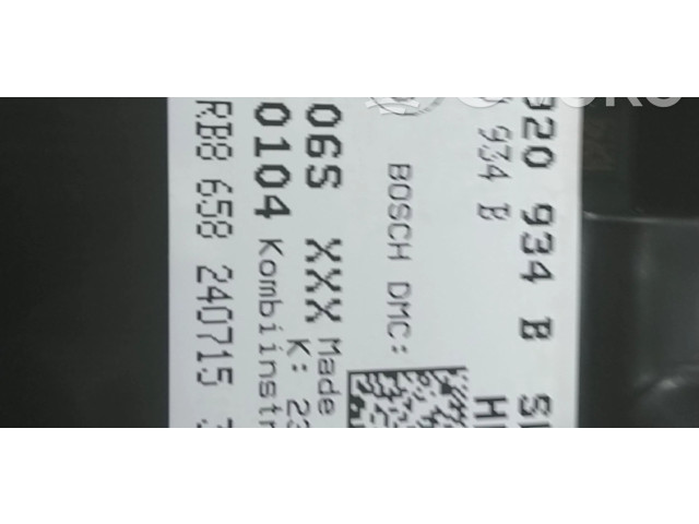 Přístrojová deska Audi A6 S6 C7 4G 2015 4G8920934B