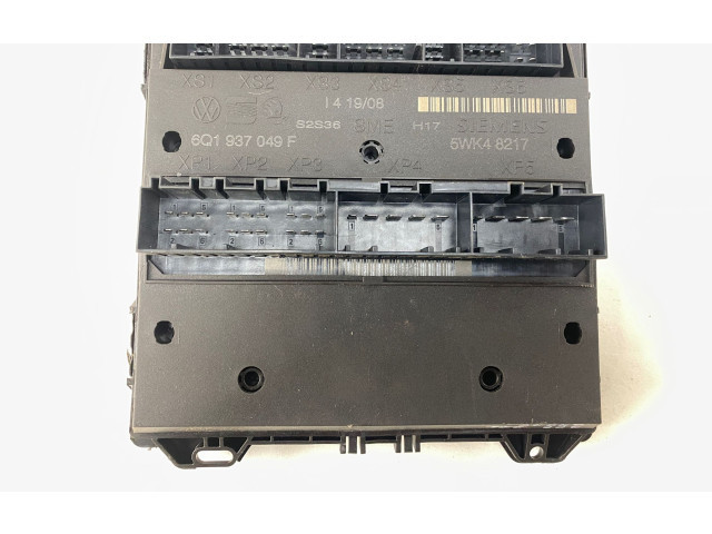 Блок комфорта 6Q1937049F, 5WK48217 Skoda Fabia Mk2 (5J)