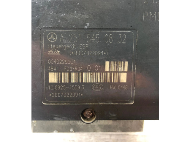 Jednotka ABS A2515450832, 00402290C1 Mercedes-Benz ML W164 2007