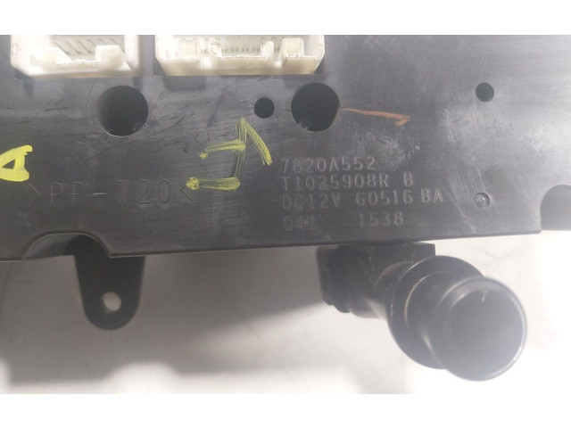 Модуль блока управления кондиционером 1611686480, 7820A552 Citroen C-Zero