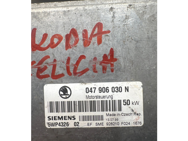 Řídící jednotka 047906030N, 5WP432602 Skoda Felicia I 1998