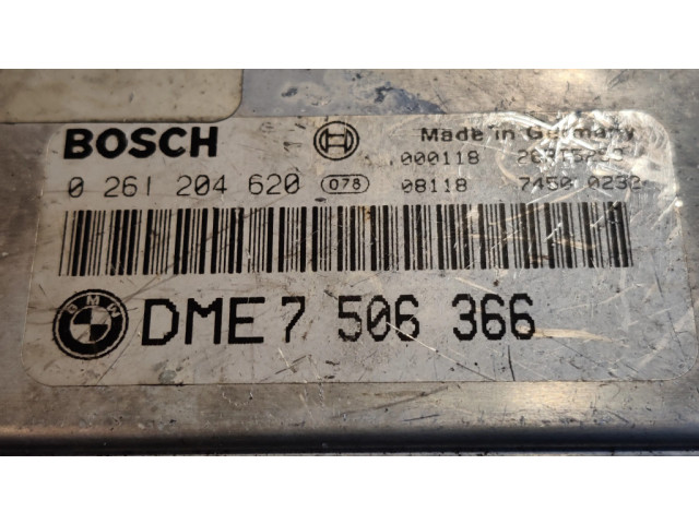Řídící jednotka 7506366, 0261204620   BMW 7 E38 1999