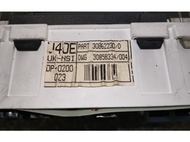 Панель приборов 30862230 Volvo S40, V40