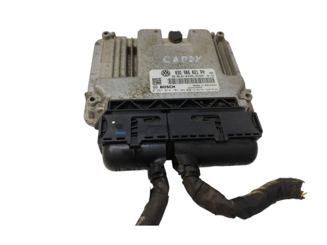 Řídící jednotka 03G906021PH, 03G906021AB   Volkswagen Caddy 2010