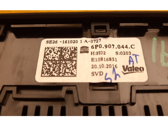 Блок управления климат-контролем 6P0907044C, 6P0907044C   Seat Ibiza IV (6J,6P)