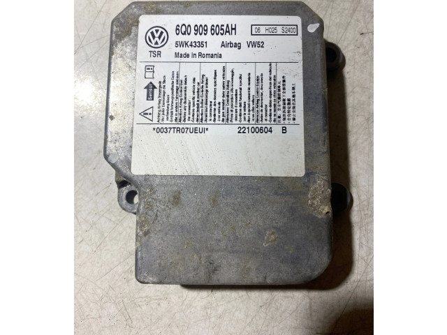Блок подушек безопасности 6Q0909605AH, 5WK43351 Volkswagen Caddy