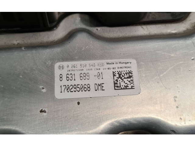 Pojistková skříňka Блок управления двигателя 0261S10548, 8631689   BMW 3 F30 F35 F31 2012