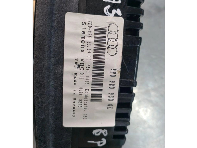 Панель приборов Audi A3 S3 A3 Sportback 8P