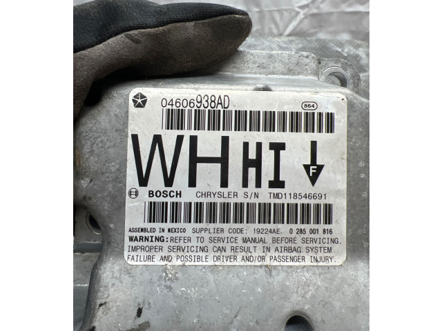 Блок подушек безопасности 04606938AD, 0285001816 Jeep Grand Cherokee (WK)
