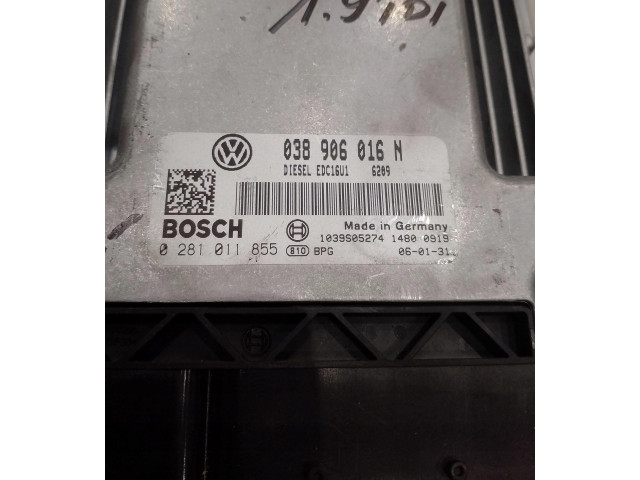 Řídící jednotka 038906016N Volkswagen Multivan T5 2009