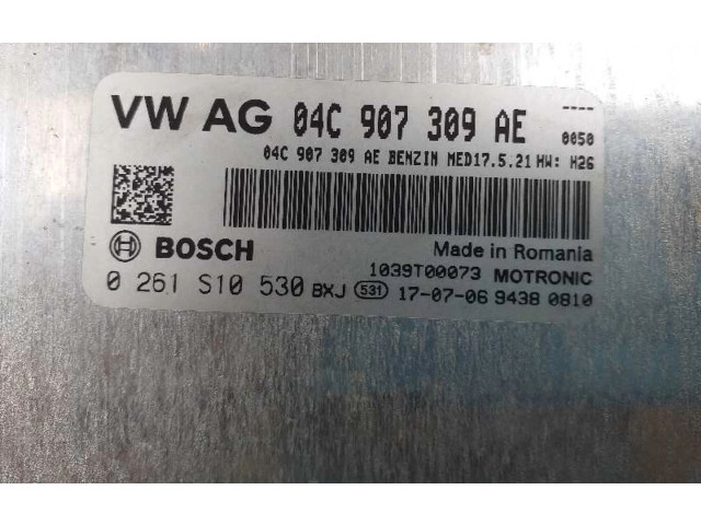 Блок управления двигателя 04C907309AE, 0261S10530 Skoda Rapid (NH)