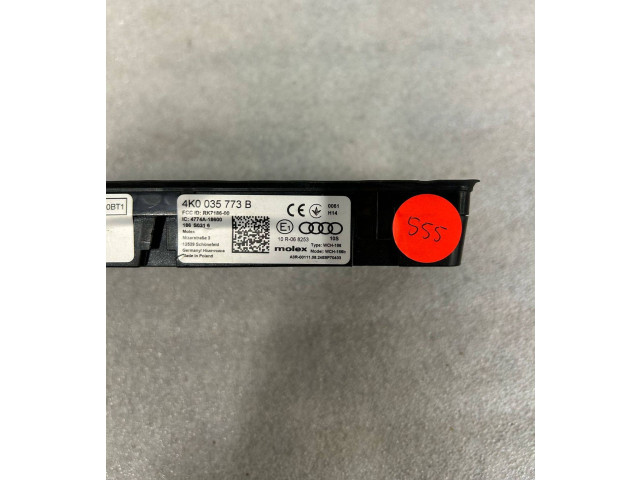 Блок управления 4K0035773B   Audi A6 S6 C8 4K