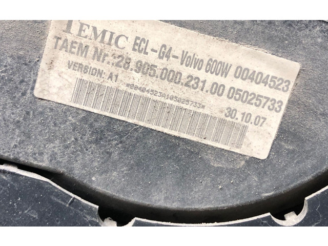 Электрический вентилятор радиаторов 31261586, 28909001794 Volvo XC90