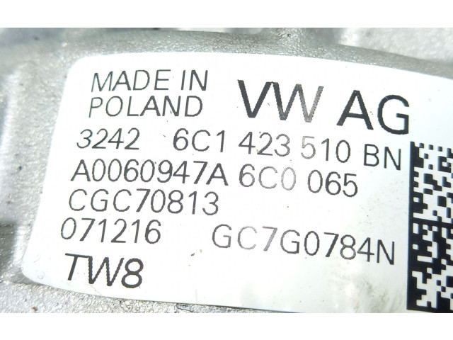    Рулевая рейка 6C1423510CE, 6C1909144AJ   Skoda Fabia Mk3 (NJ) 2015 - 2021 года