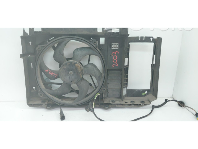 Вентилятор радиатора 9655258680 Citroen Berlingo