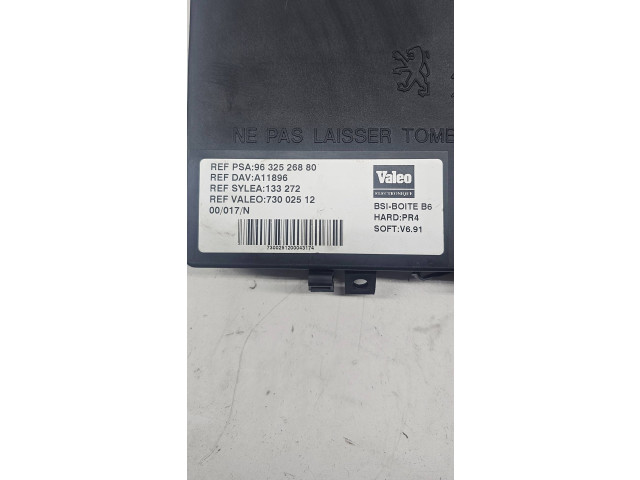 Блок предохранителей 9632526880, A11896   Citroen Xsara    